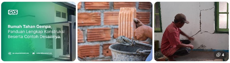 Dinding bata ringan rumah tahan gempa