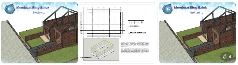 Ring balok rumah tahan gempa